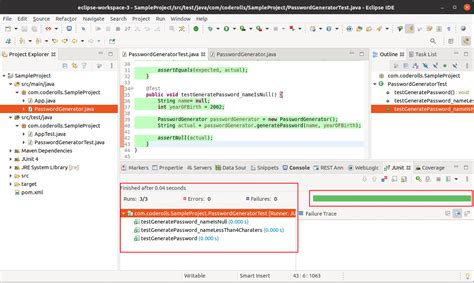 junit testcase using mockup example